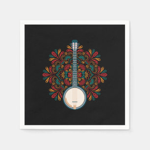 Guardanapo De Papel Instrumento acústico banjo Música sertaneja Presen