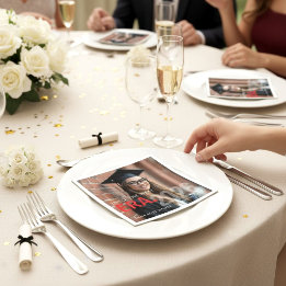 Guardanapo De Papel Into The Next Era Class of 2026 Graduation Photo 