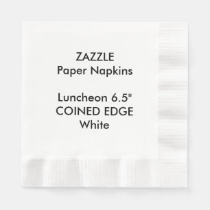 Guardanapo de papel inventados do almoço de ZAZZL