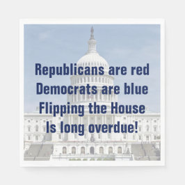 Guardanapo De Papel Invertendo a Câmara dos Representantes