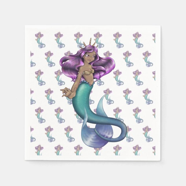 Guardanapo De Papel Iole de Sereia (Frente)