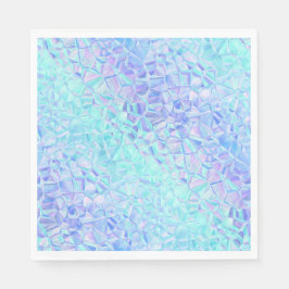 Guardanapo De Papel Iridescência gelada:
