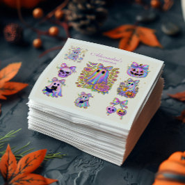 Guardanapo De Papel Iridescent Coquette Spooky ONE Halloween