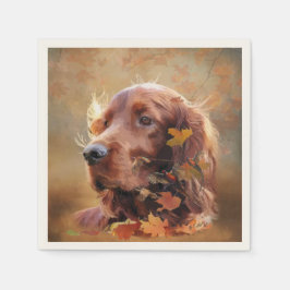 Guardanapo De Papel Irish Setter