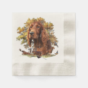 Guardanapo De Papel Irish Setter - Ultimate Upland Bird Dog