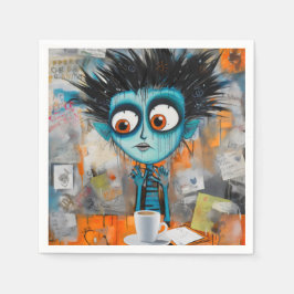 Guardanapo De Papel Irodovi x Inkwell Segunda-feira de manhã chorona