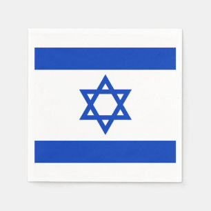 Guardanapo De Papel Israel flag Napkins