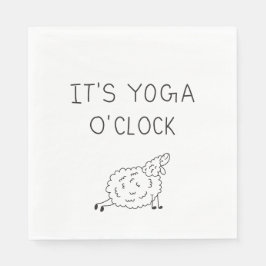 Guardanapo De Papel It’s Yoga O’Clock Sheep