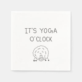 Guardanapo De Papel It’s Yoga O’Clock Sheep