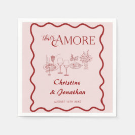 Guardanapo De Papel Itália | Comida Italiana | Jantar de Rehearsal