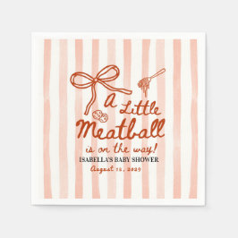 Guardanapo De Papel Italian Baby Shower Theme