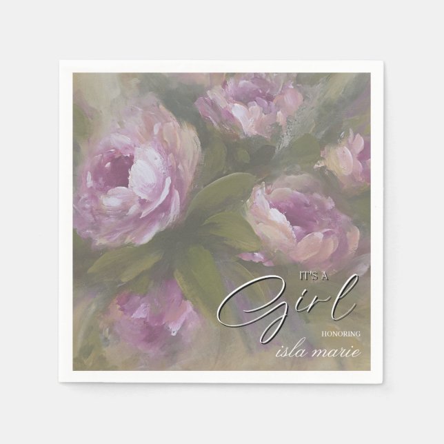 Guardanapo De Papel It's A Girl (Frente)