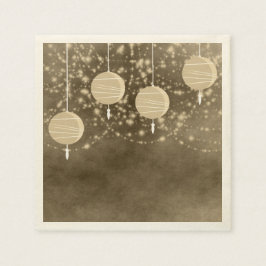 Guardanapo De Papel Ivory Lanterns