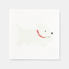 Guardanapo De Papel Izzie The Westie