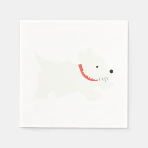 Guardanapo De Papel Izzie The Westie
