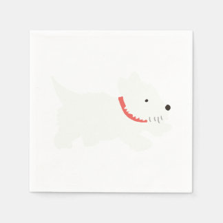 Guardanapo De Papel Izzie The Westie