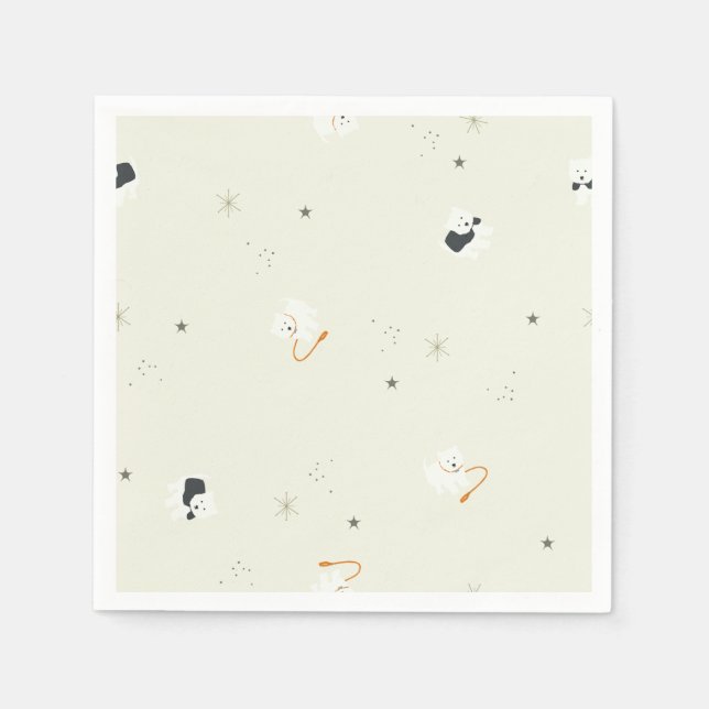 Guardanapo De Papel Izzie The Westie (Frente)