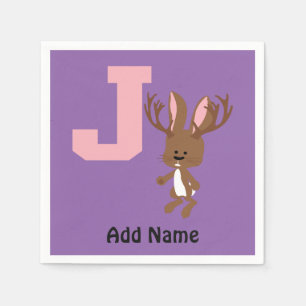 Guardanapo De Papel J é para Jackalope