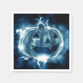 Guardanapo De Papel jack-o-lanterna na chuva