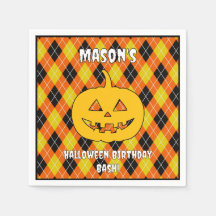 Jack ou lanterna do Halloween Argyle