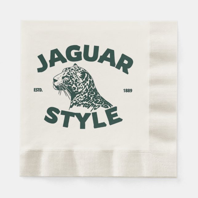Guardanapo De Papel Jaguar Napkins (Frente)