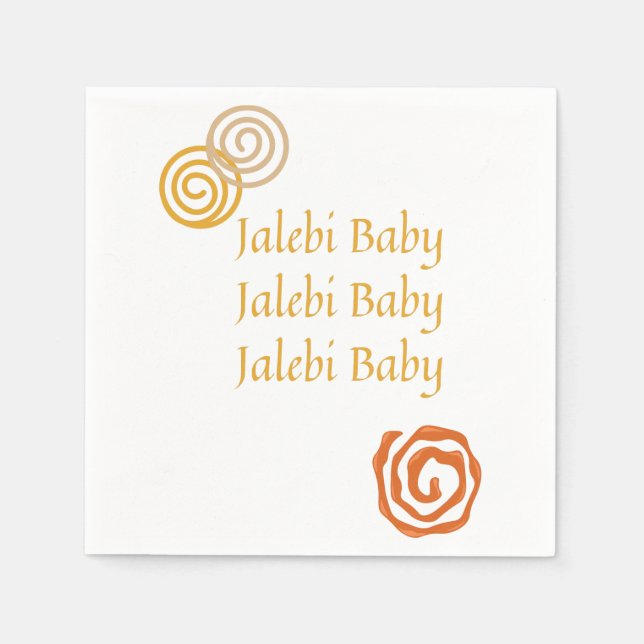 Guardanapo De Papel jalebi baby (Frente)
