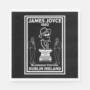 Guardanapo De Papel James Joyce Dublin Irlanda