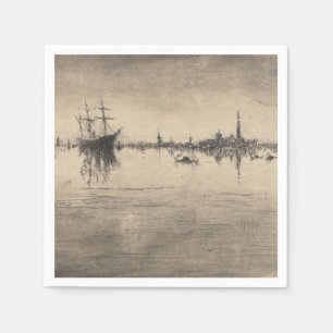 Guardanapo De Papel James Whistler - Noturne, de Veneza