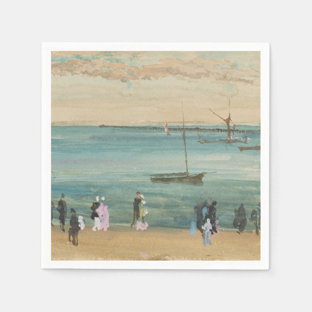 Guardanapo De Papel James Whistler - Pier do Sul (Frente)