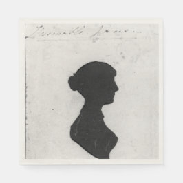 Guardanapo De Papel Jane Austen Silhouette Napkins