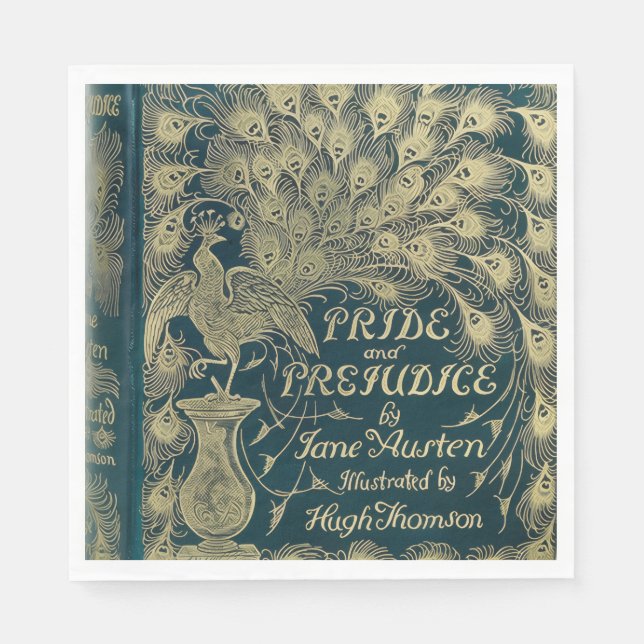Guardanapo De Papel Jane Austen's Pride and Prejudice Cover (Frente)