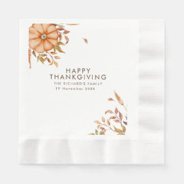 Guardanapo De Papel Janto de Ação de Graças Convidar Tema Boho