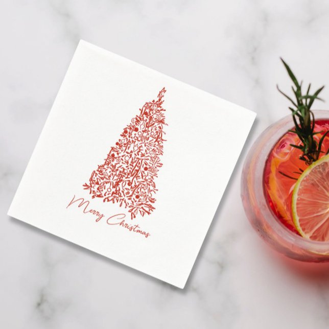 Guardanapo De Papel Janto Red Christmas (Criador carregado)