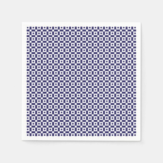Guardanapo De Papel Japonês Blue Napkins (Frente)