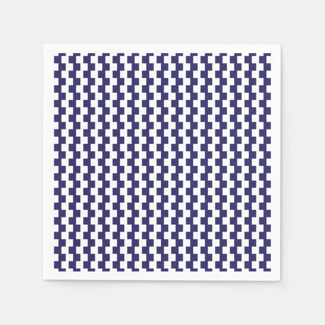 Guardanapo De Papel Japonês Blue Napkins (Frente)