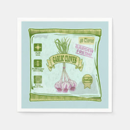 Guardanapo De Papel Jardim de Alho