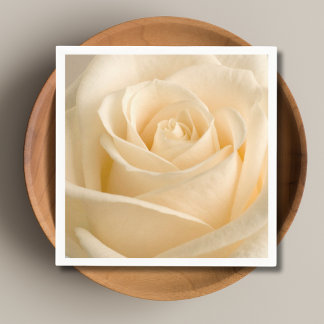 Guardanapo De Papel Jardim de Rosa Floral Elegante
