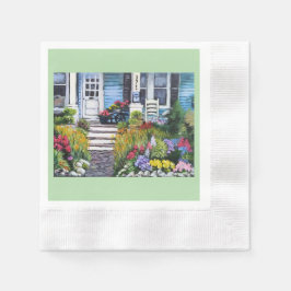 Guardanapo De Papel Jardim de Verão