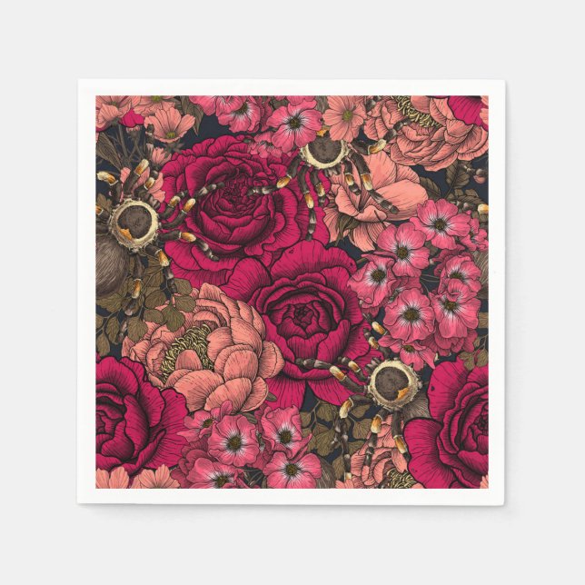 Guardanapo De Papel Jardim Tarantula 4 (Frente)