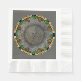 Guardanapo De Papel Jardins Stoneybrook - Monogramas