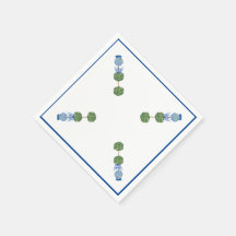 Jarras de Gengibre Azul Topiaria de Videira 