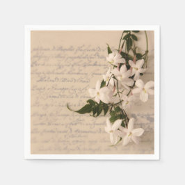 Guardanapo De Papel Jasmine no script antigo