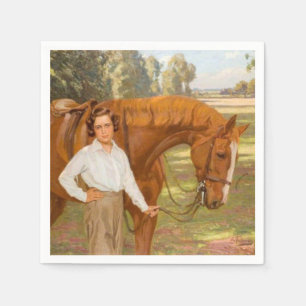 Guardanapo De Papel Jasmine o Cavalo (por Algernon Talmage)