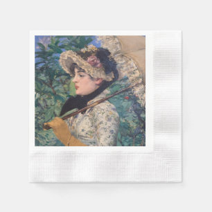 Guardanapo De Papel Jeanne (Primavera) Por Édouard Manet