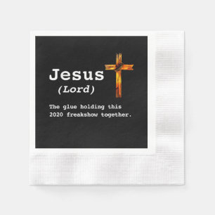 Guardanapo De Papel Jesus ama Jesus Senhor O Colo Que Mantém Este An