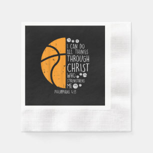 Guardanapo De Papel Jesus Amor Posso Fazer Tudo Através Do Cristo