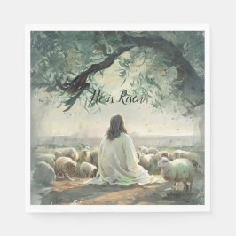 Guardanapo De Papel Jesus Cristo Religioso Páscoa Católico 