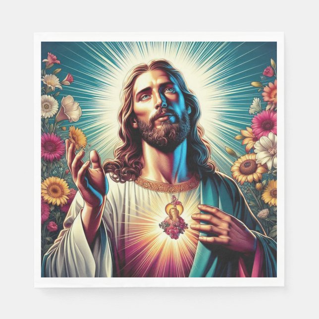 Guardanapo De Papel Jesus guardanapo! (Frente)