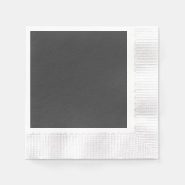 Guardanapo De Papel Jet Black Cocktail Paper Napkin (Frente)