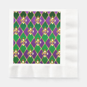 Guardanapo De Papel Jewelry Background Mardi Gras